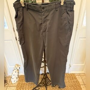 Mens Nike Golf Fit Dry Dark Gray Pinstripe Pants M 34 X 30